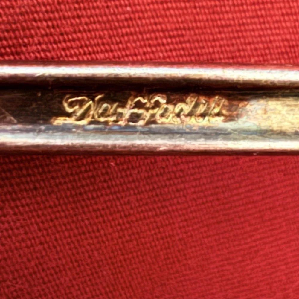 Vintage 1847 Rogers Bros Daffodil Iced Tea Spoons Silverplate Floral 7.75